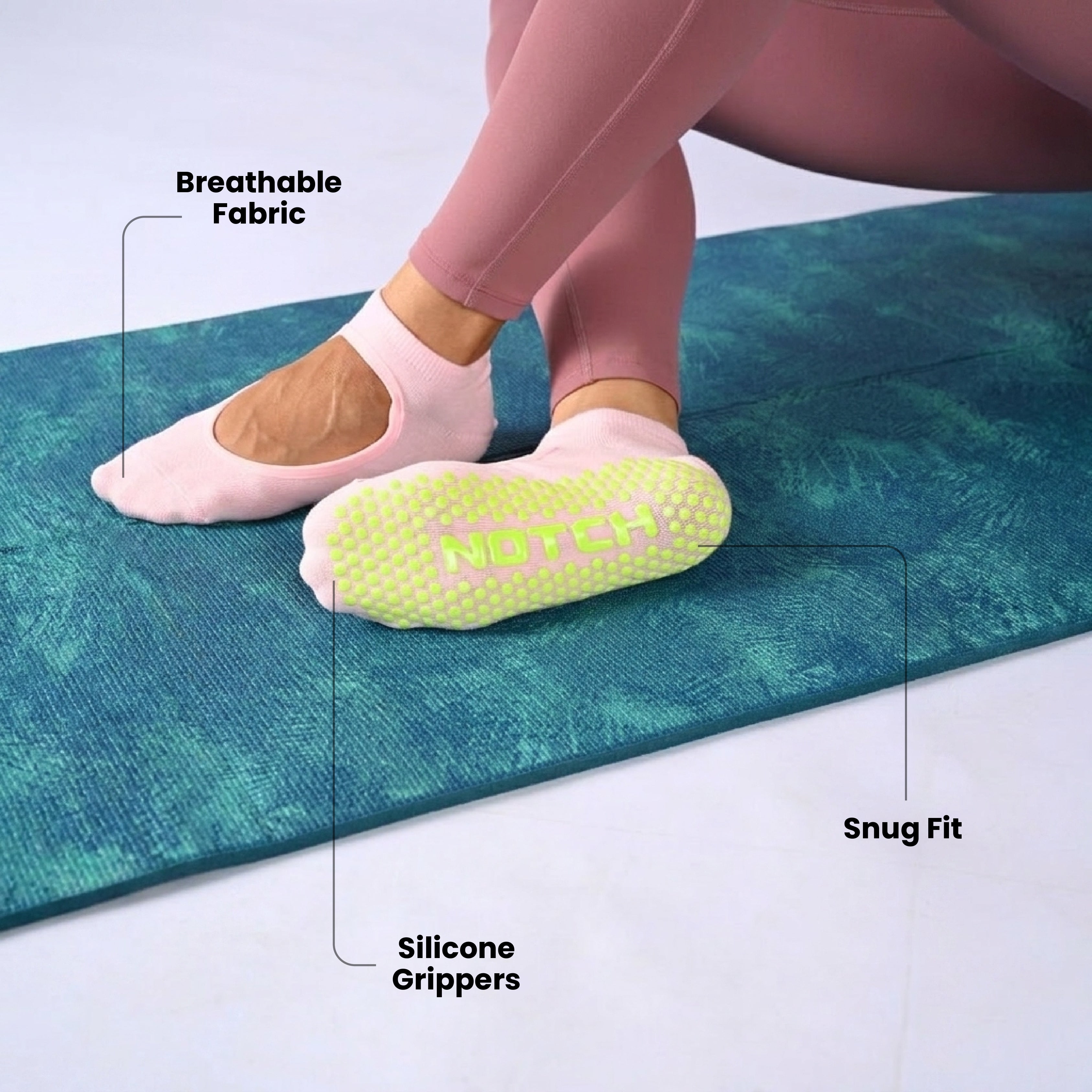Pilates / Yoga Gripper Socks